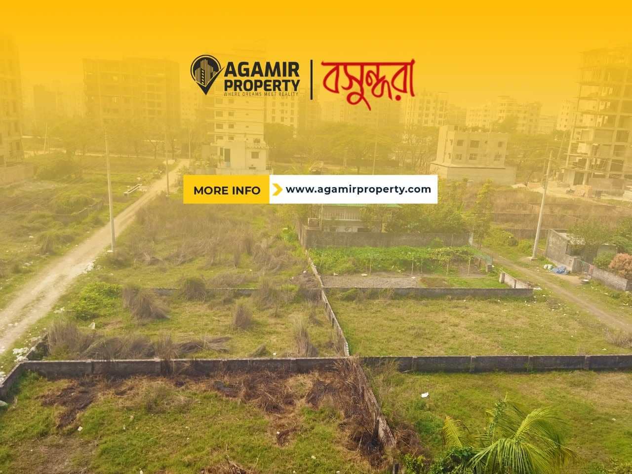 Bashundhara M Block Plot at Bashundhara M Block